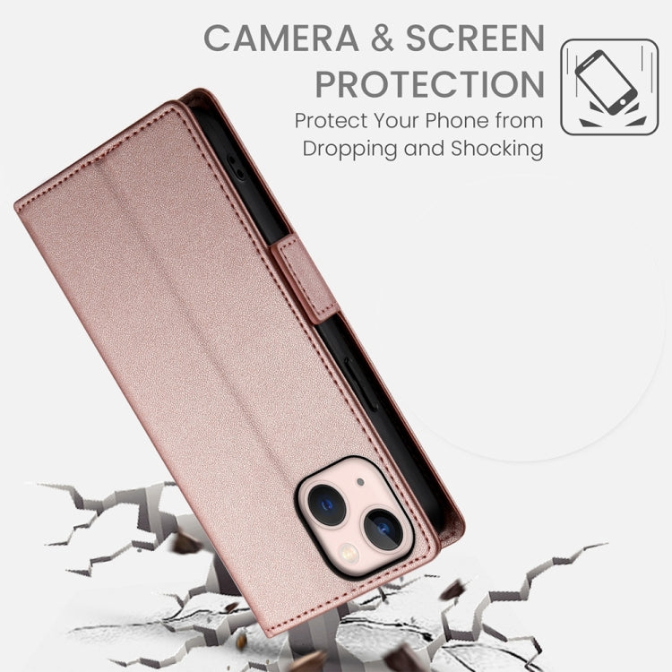 Side Buckle Magnetic Frosted Leather Phone Case, Series 8