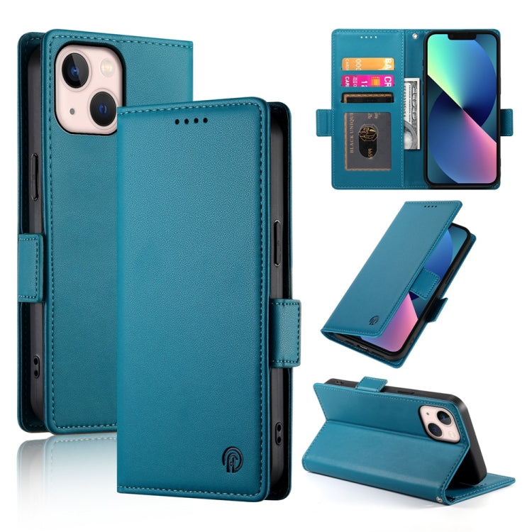 Side Buckle Magnetic Frosted Leather Phone Case, Series 8