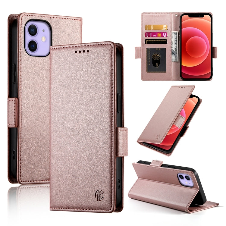 Side Buckle Magnetic Frosted Leather Phone Case, Series 7