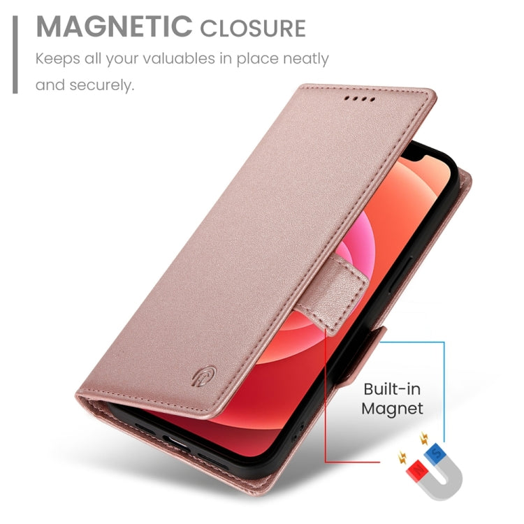 Side Buckle Magnetic Frosted Leather Phone Case, Series 7