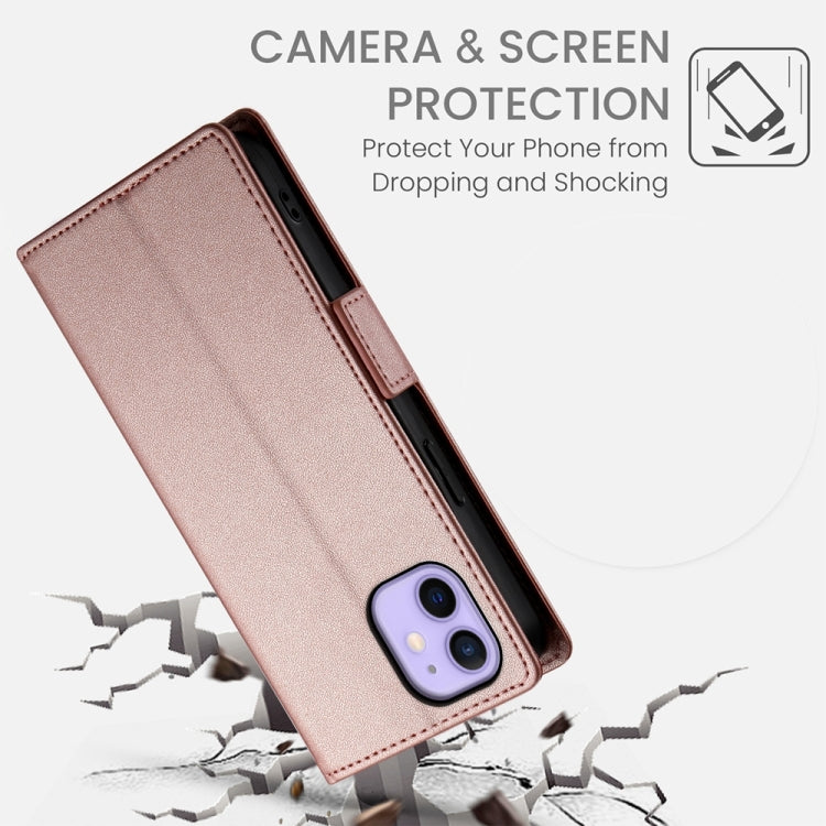 Side Buckle Magnetic Frosted Leather Phone Case, Series 7