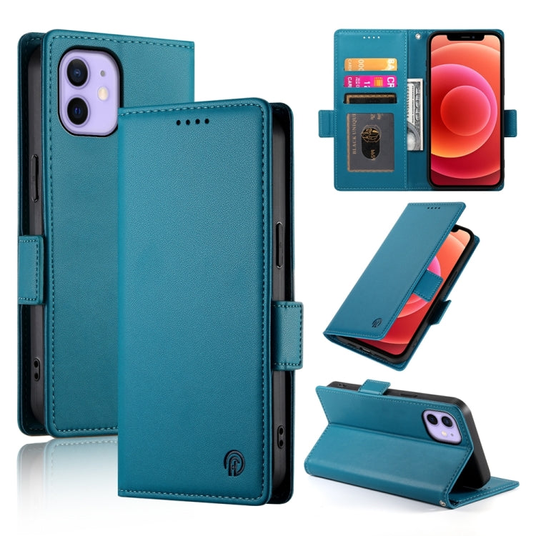 Side Buckle Magnetic Frosted Leather Phone Case, Series 7