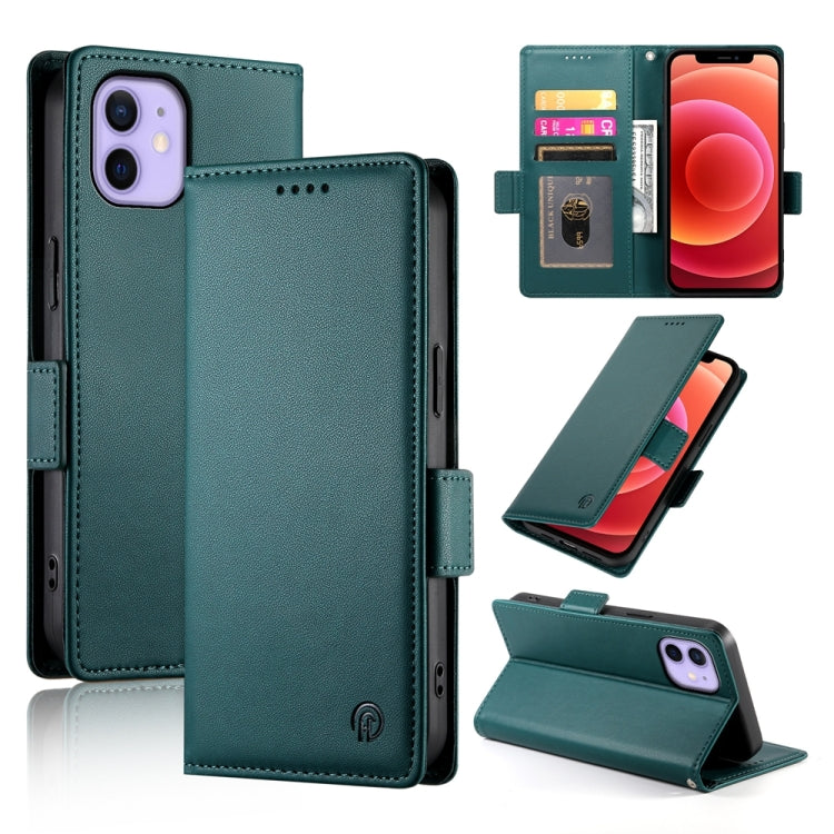 Side Buckle Magnetic Frosted Leather Phone Case, Series 7