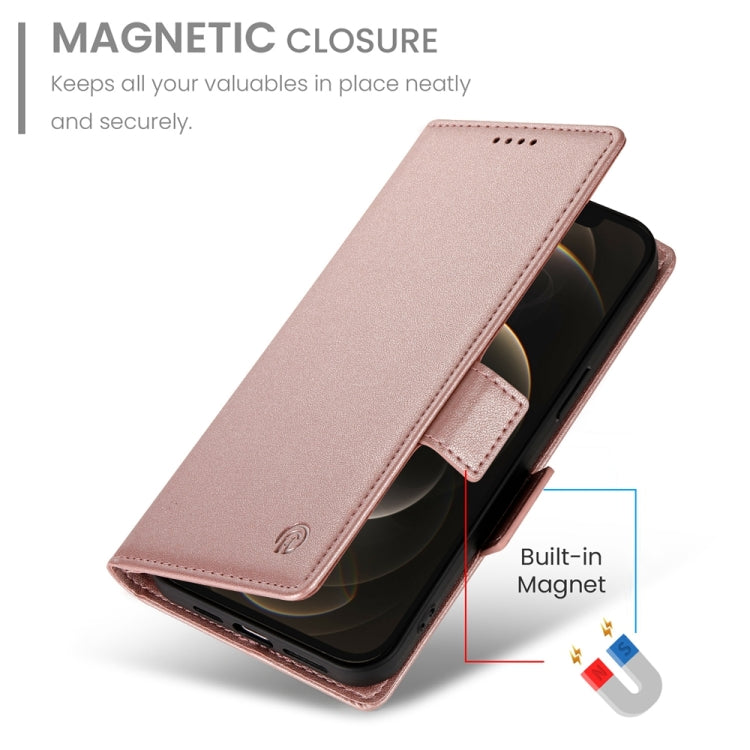 Side Buckle Magnetic Frosted Leather Phone Case, Series 5