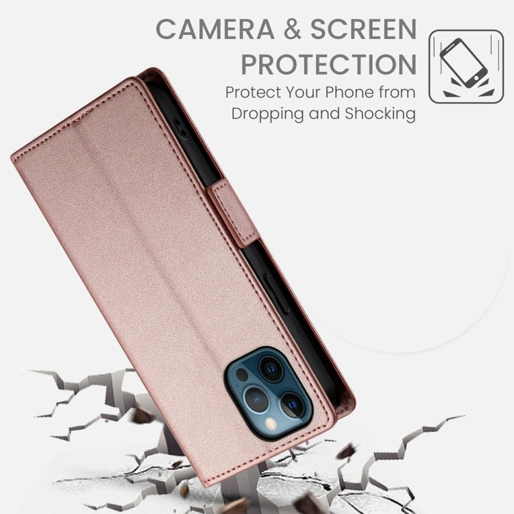 Side Buckle Magnetic Frosted Leather Phone Case, Series 5