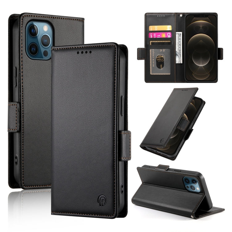 Side Buckle Magnetic Frosted Leather Phone Case, Series 5