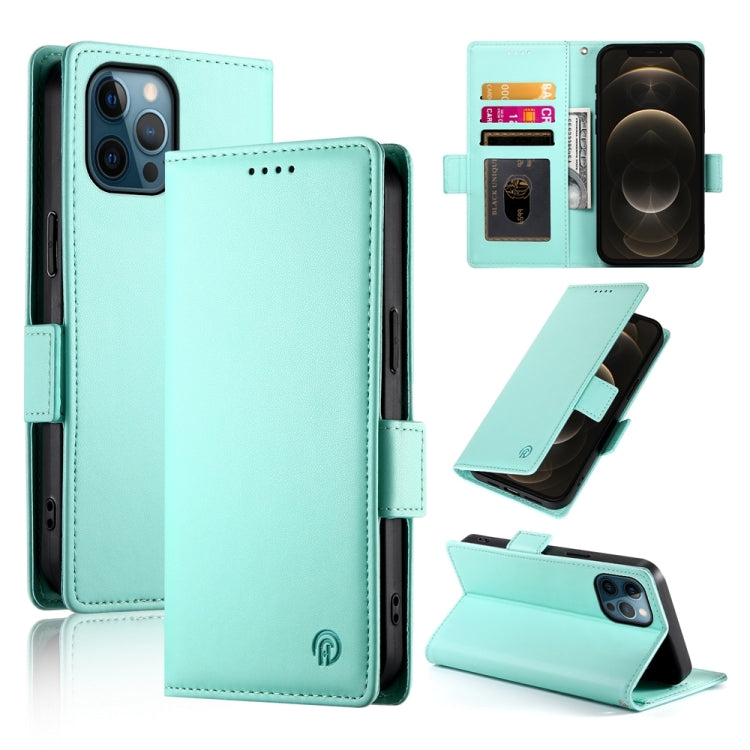 Side Buckle Magnetic Frosted Leather Phone Case, Series 5