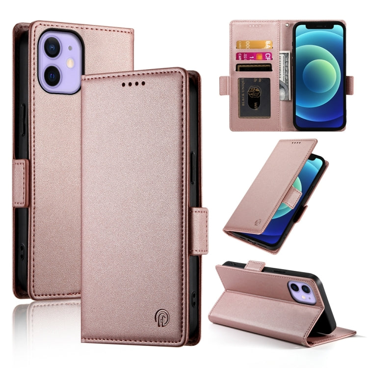 Side Buckle Magnetic Frosted Leather Phone Case, Series 10