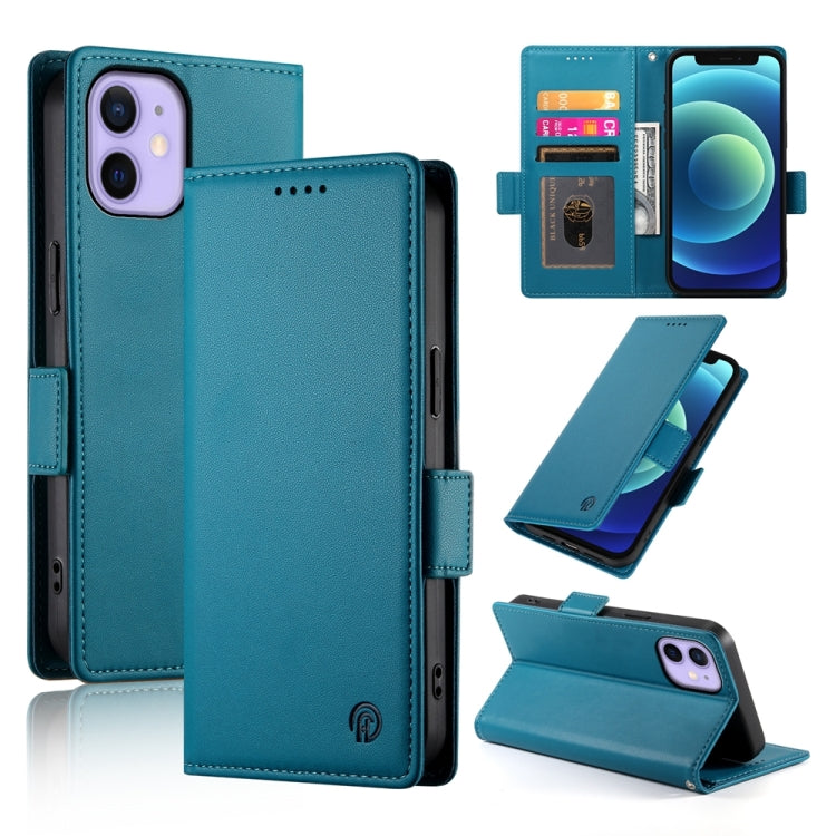 Side Buckle Magnetic Frosted Leather Phone Case, Series 10