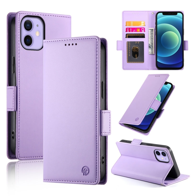 Side Buckle Magnetic Frosted Leather Phone Case, Series 10