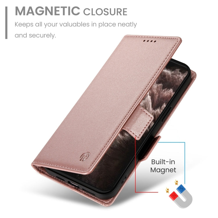 Side Buckle Magnetic Frosted Leather Phone Case, Series 3