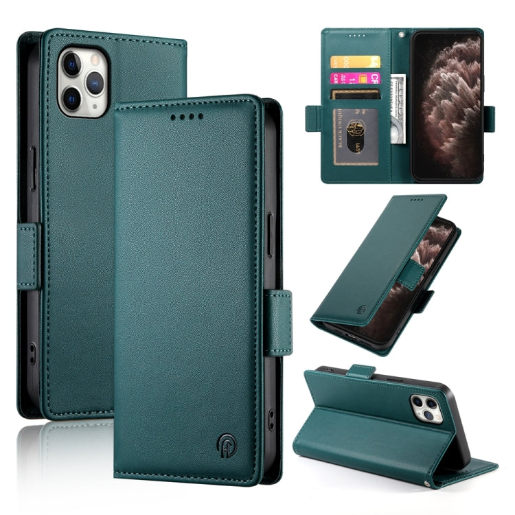 Side Buckle Magnetic Frosted Leather Phone Case, Series 3