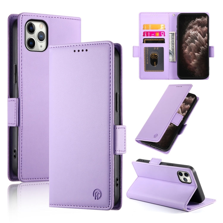 Side Buckle Magnetic Frosted Leather Phone Case, Series 3