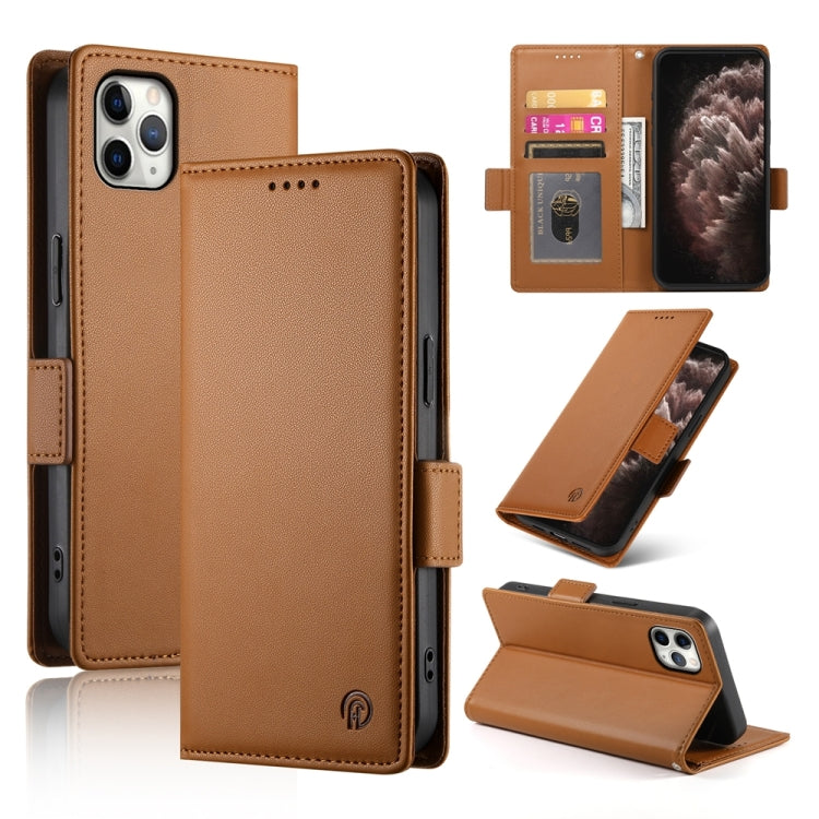 Side Buckle Magnetic Frosted Leather Phone Case, Series 3