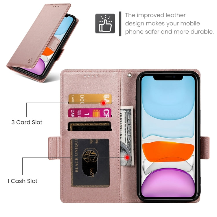 Side Buckle Magnetic Frosted Leather Phone Case, Series 1