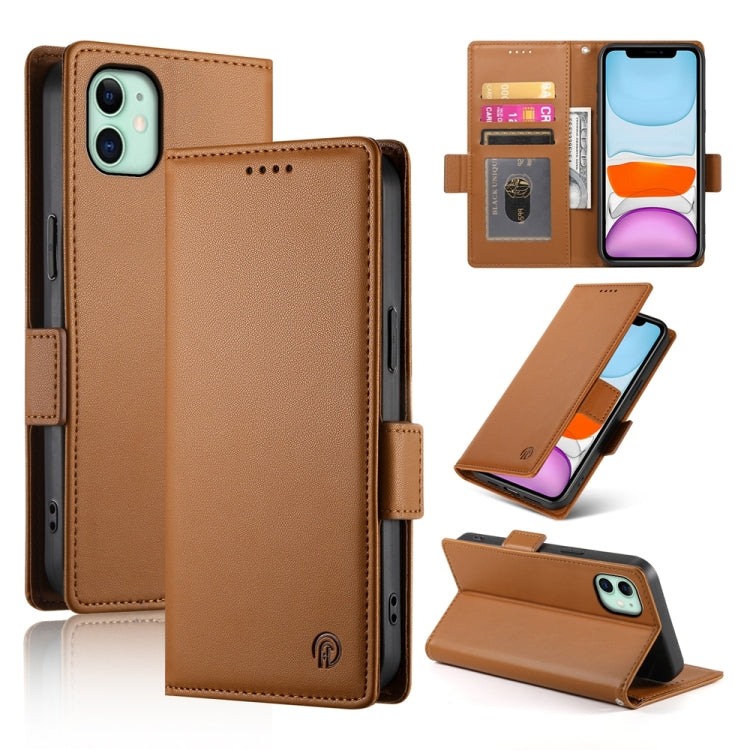 Side Buckle Magnetic Frosted Leather Phone Case, Series 1