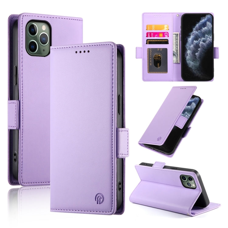 Side Buckle Magnetic Frosted Leather Phone Case, Series 6