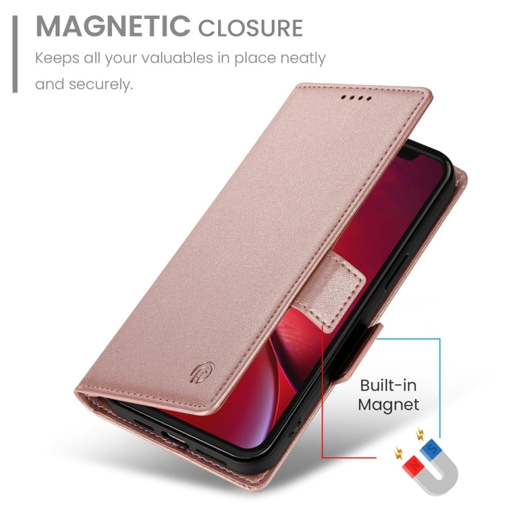 Side Buckle Magnetic Frosted Leather Phone Case, Series 4