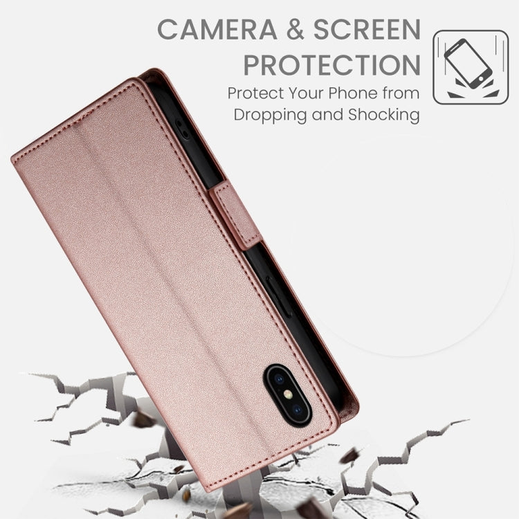 Side Buckle Magnetic Frosted Leather Phone Case, Series 4