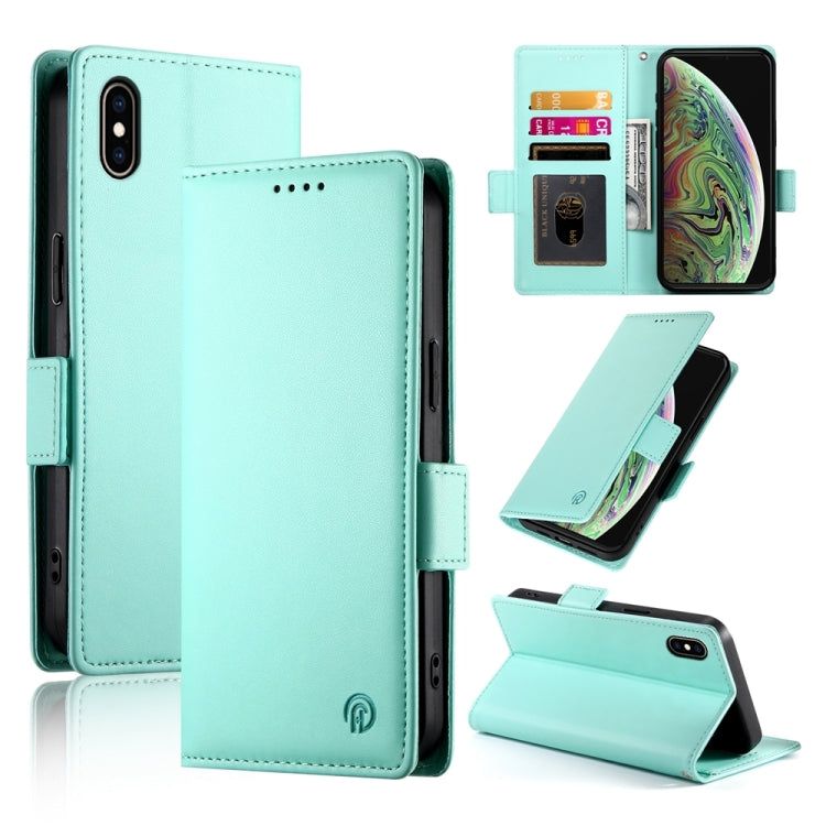 Side Buckle Magnetic Frosted Leather Phone Case, Series 5