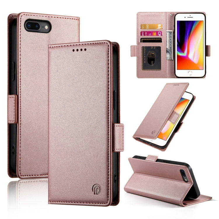 Side Buckle Magnetic Frosted Leather Phone Case, Series 2