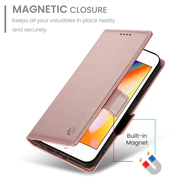 Side Buckle Magnetic Frosted Leather Phone Case, Series 2