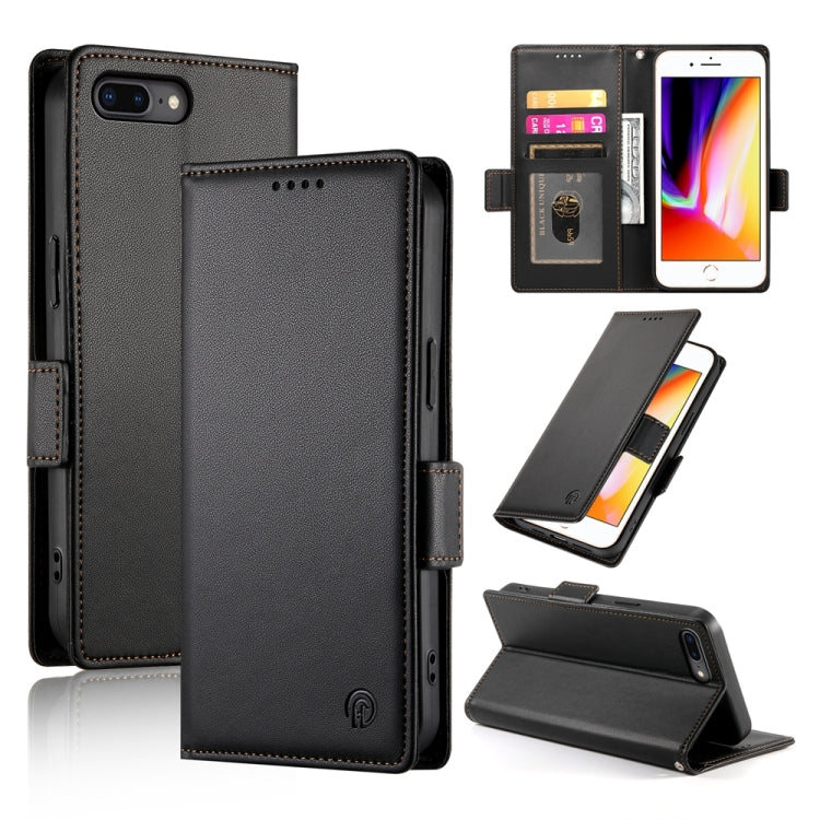 Side Buckle Magnetic Frosted Leather Phone Case, Series 2