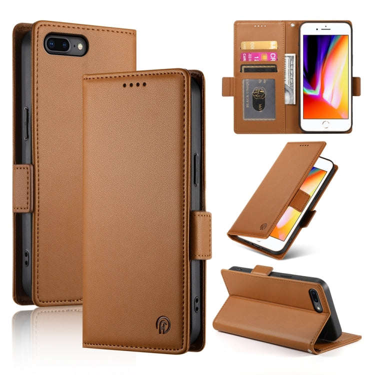 Side Buckle Magnetic Frosted Leather Phone Case, Series 2