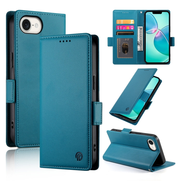 Side Buckle Magnetic Frosted Leather Phone Case, Series 5