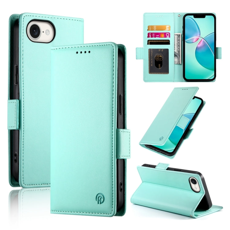 Side Buckle Magnetic Frosted Leather Phone Case, Series 5