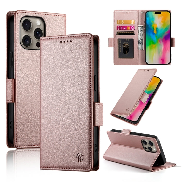 Side Buckle Magnetic Frosted Leather Phone Case, Series 4