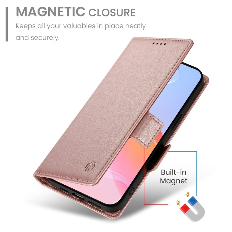 Side Buckle Magnetic Frosted Leather Phone Case, Series 9