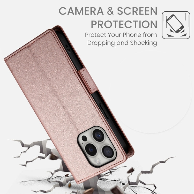 Side Buckle Magnetic Frosted Leather Phone Case, Series 9