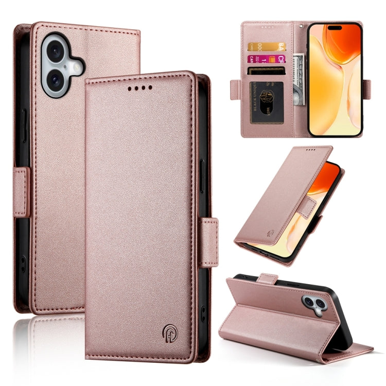 Side Buckle Magnetic Frosted Leather Phone Case, Series 2