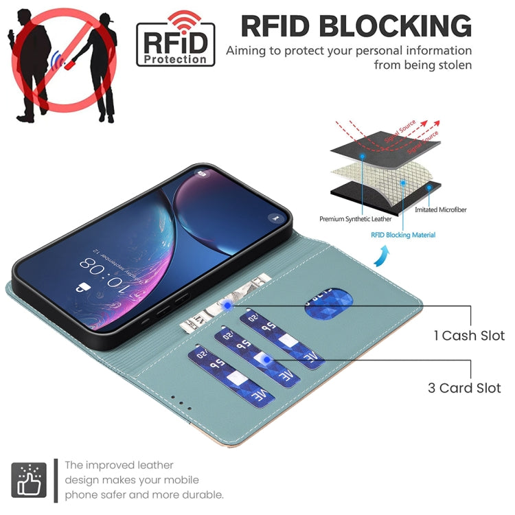 Color Matching RFID Anti-theft Leather Phone Case, Series 4