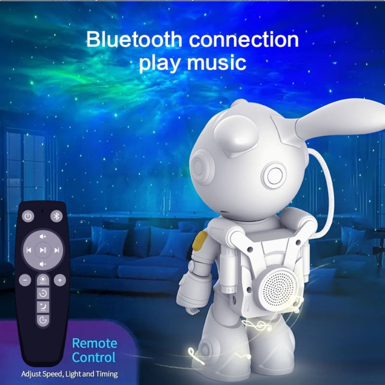 G001 Space Rabbit Starry Sky Projection Lamp Bluetooth Speaker 2 in 1 Laser Light My Store