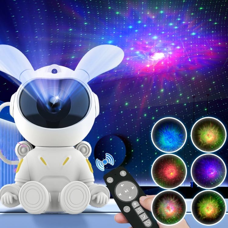 G002 Space Rabbit Starry Sky Projection Lamp Bedroom Laser Atmosphere Light My Store