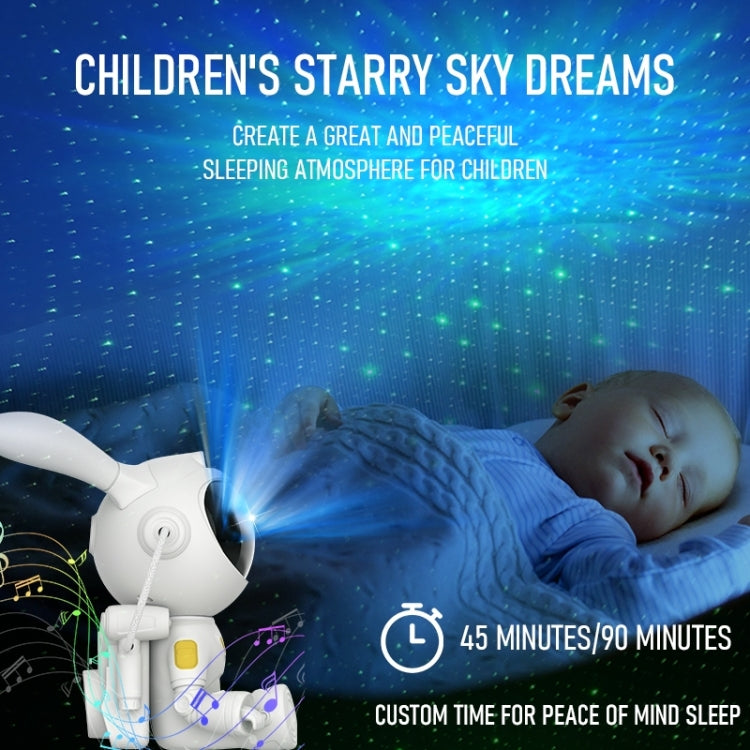 G002 Space Rabbit Starry Sky Projection Lamp Bluetooth Speaker 2 in 1 Laser Light My Store