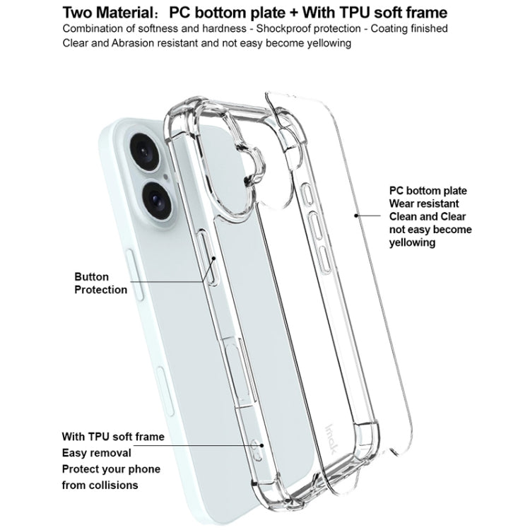 IMAK Space Shield PC + TPU Airbag Shockproof Phone Case