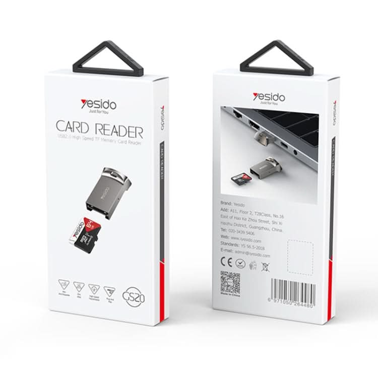 Yesido GS20 USB 2.0 to TF Card Portable Mini OTG Card Reader