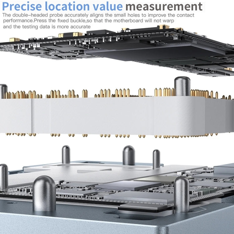 QianLi iSocket Series 8 in 1 Motherboard Layered Test Stand For iPhone 15 Series