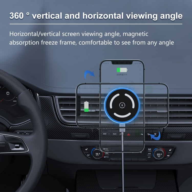 M68 15W Magnetic QI Standard Wireless Charging Car Holder ÎҵÄÉ̵ê