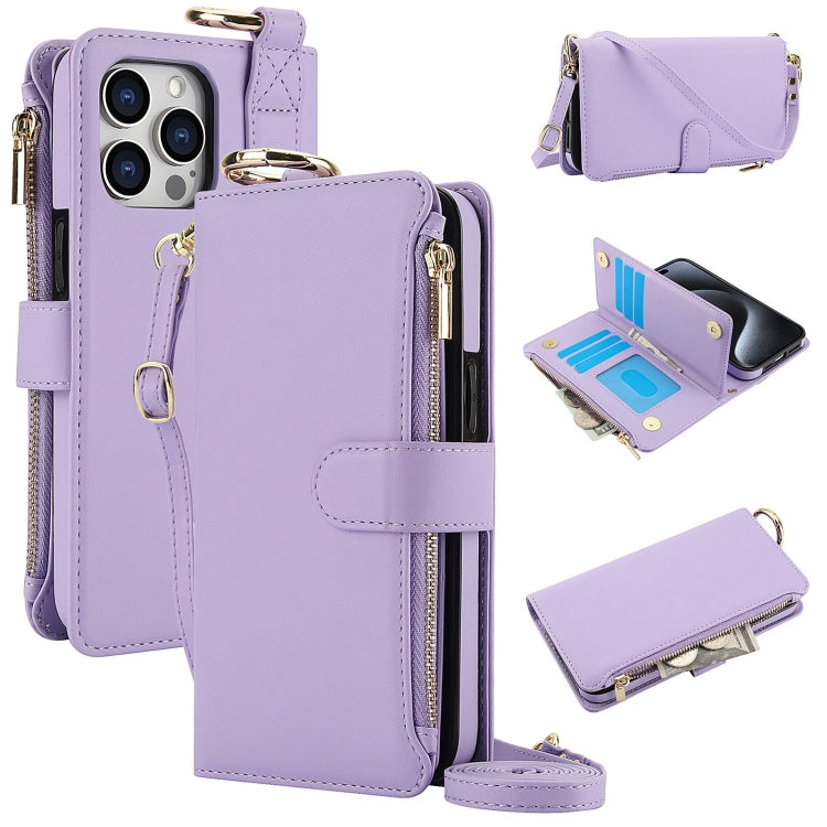 Crossbody Ring Multifunctional Wallet Leather Phone Case, Series 2