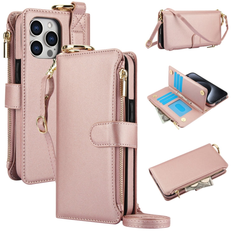 Crossbody Ring Multifunctional Wallet Leather Phone Case, Series 5