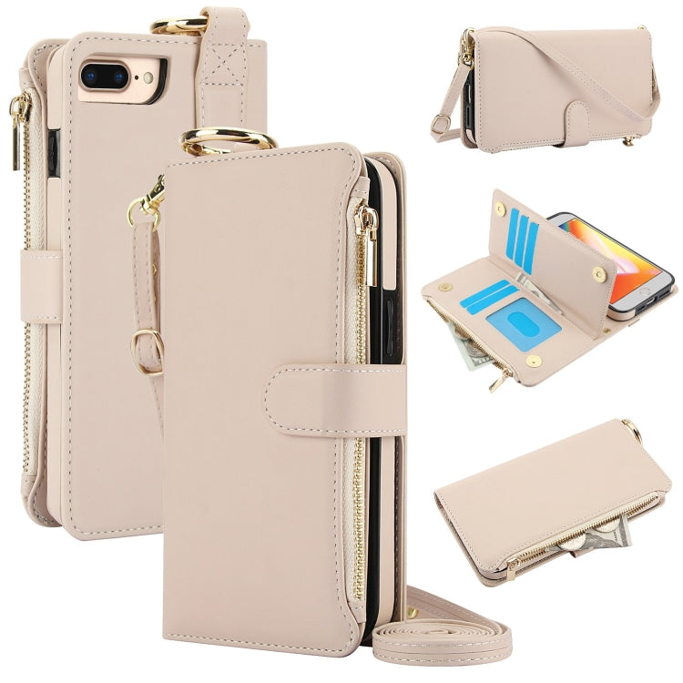 Crossbody Ring Multifunctional Wallet Leather Phone Case, Series 2