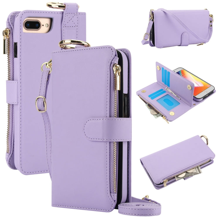 Crossbody Ring Multifunctional Wallet Leather Phone Case, Series 2