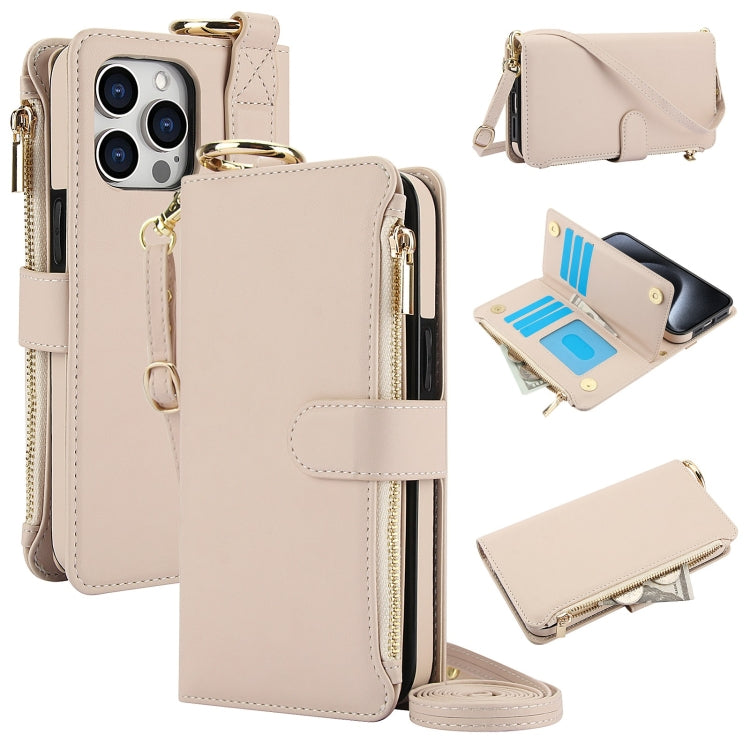 Crossbody Ring Multifunctional Wallet Leather Phone Case, Series 3