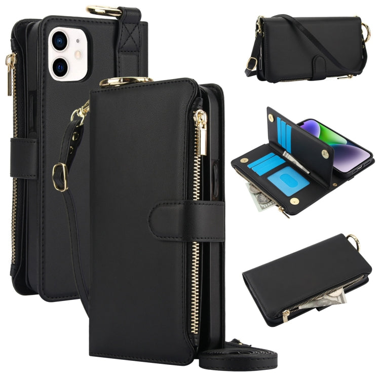 Crossbody Ring Multifunctional Wallet Leather Phone Case, Series 7