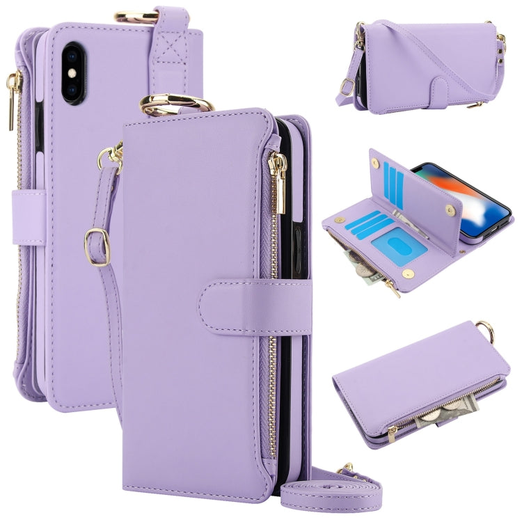 Crossbody Ring Multifunctional Wallet Leather Phone Case, Series 4