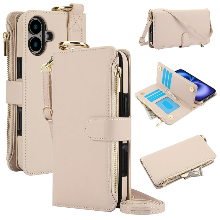 Crossbody Ring Multifunctional Wallet Leather Phone Case, Series 1